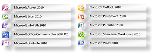 Microsoft office 2010