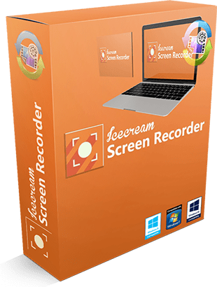 Скриншот на компьютере IceCream Screen Recorder Pro
