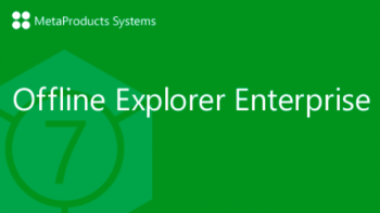 MetaProducts Offline Explorer Enterprise 7.7.4642 SR 1 RePack (& Portable)