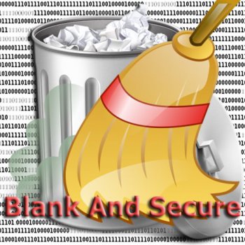Удалить файлы программа Blank And Secure
