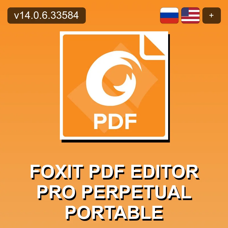 Foxit PDF Editor Pro Perpetual Portable