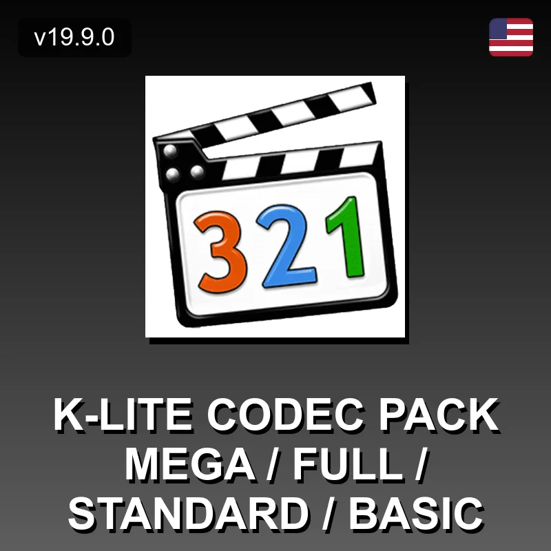 K-Lite Codec Pack Mega / Full / Standard / Basic