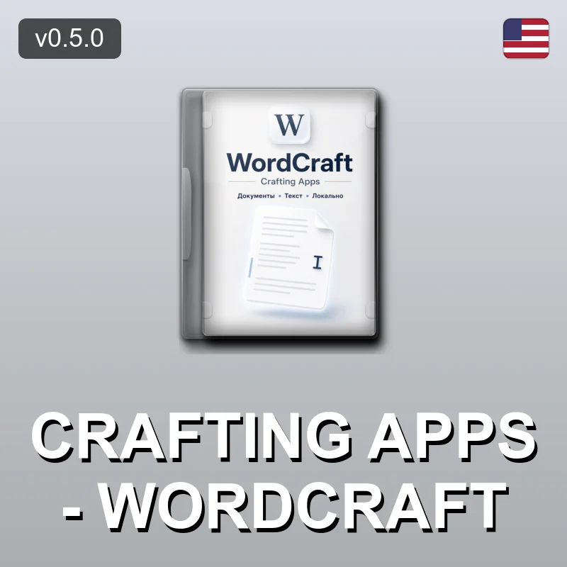 Crafting Apps - WordCraft