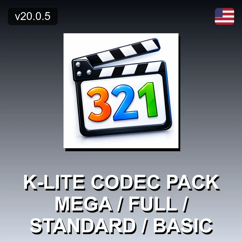K-Lite Codec Pack Mega / Full / Standard / Basic